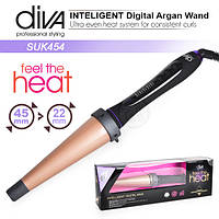 Плойка конусная Diva Intelligent Digital Wand Ø45-22мм D454