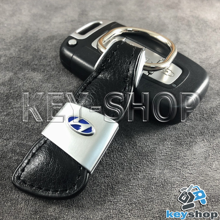 Брелок для авто ключей HYUNDAI (Хундай) кожаный - фото 1 - id-p653903951