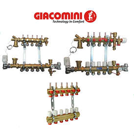 Коллекторы для теплого пола Giacomini