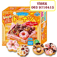 Японські солодощі Popin' Cookin' Donuts — "Зроби сам" Пончики — набір для приготування солодощів Попін Кукин