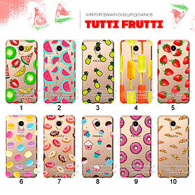 Ультратонкий прозорий чохол із малюнком для Meizu M5C (80 дизайнів)