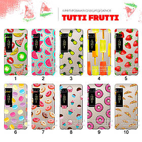 Ультратонкий прозорий чохол із малюнком для Meizu Pro 7 (80 дизайнів)