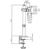 Кронштейн для монітора iTech MBES-01F, фото 4