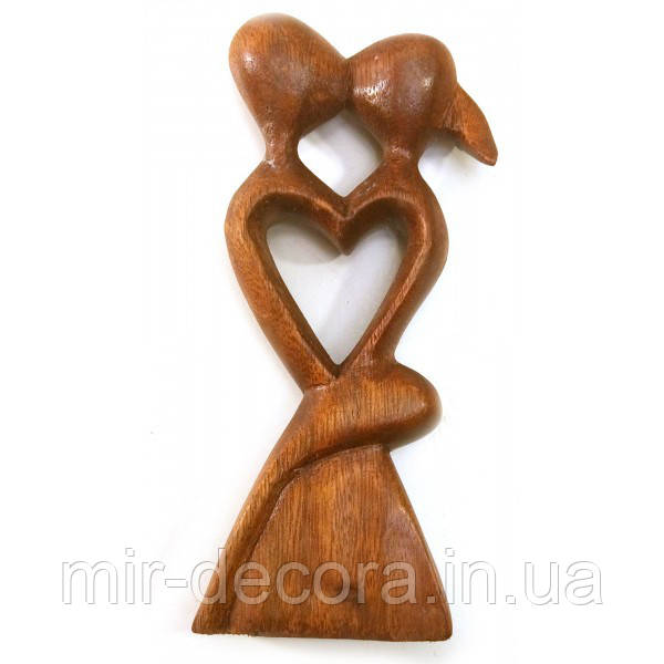 Статуетка "Закохані" дерево, фото 1