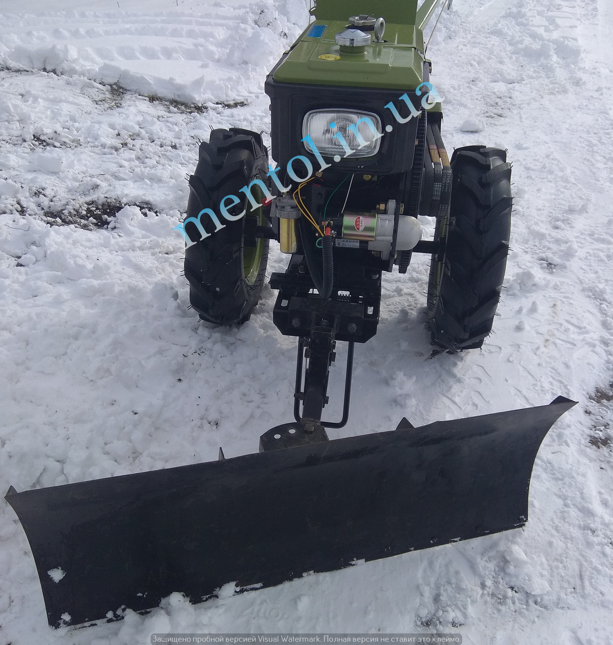 Відвал для мотоблоки ZV ОМ-100 (для мотоблока водяного або повітряного охолодження)