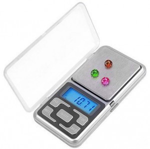 Ваги кишенькові, ювелірні pocket scale mh-100, 100 м, крок - 0,01 г, фото 1