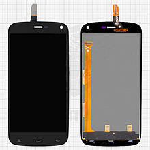 Дисплей +сенсор Fly IQ4410 чорний ОРИГИНАЛ