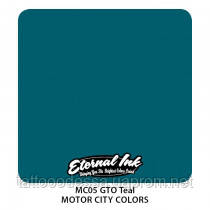 Фарба для татуювальних робіт Eternal ink. Motor City. GTO Teal 1/2 oz