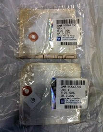 Кільце ущільнювальне паливне форсунки GM 55567730 A17DTC A17DTE A17DTF A17DTN A17DTS OPEL Astra-J Meriva-B