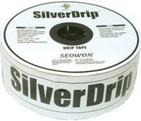 Крапельна стрічка SilverDrip (Сільвер Дріп), 16ммх6MIL, крапельниці через 10см