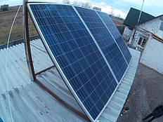 Автономная солнечная электростанция 3кВт. Железный порт 3