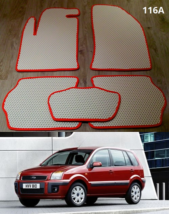 Килимки ЕВА в салон Ford Fusion '02-12, фото 1