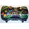 Силіконовий чохол для джойстика Xbox 360 (камуфляж) (Green-black), фото 2