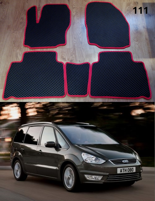 Килимки ЕВА в салон Ford Galaxy '06-15