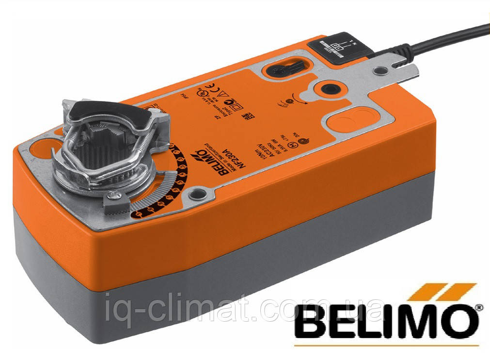NF24A Привід Belimo зі зворотною пружиною для повітряної заслінки 2,0 м²