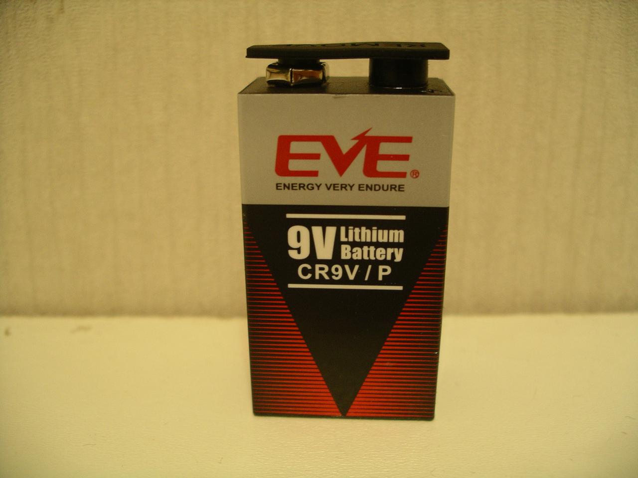 Батарейка EVE CR 9V P літієва крона