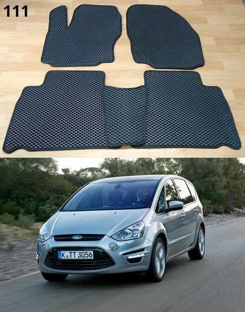 Килимки ЕВА в салон Ford S-Max '06-14