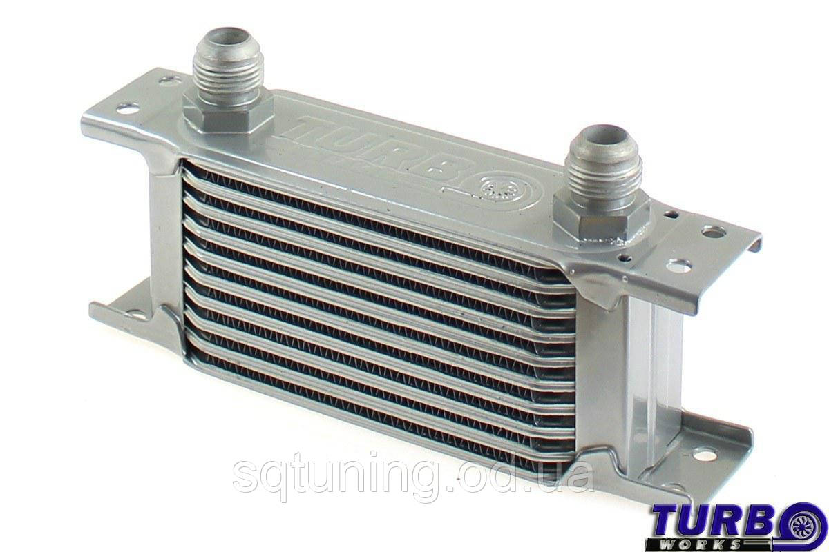 Оливний (масляний) радіатор TurboWorks Slim Line 10-рядний 140x75x50 AN8