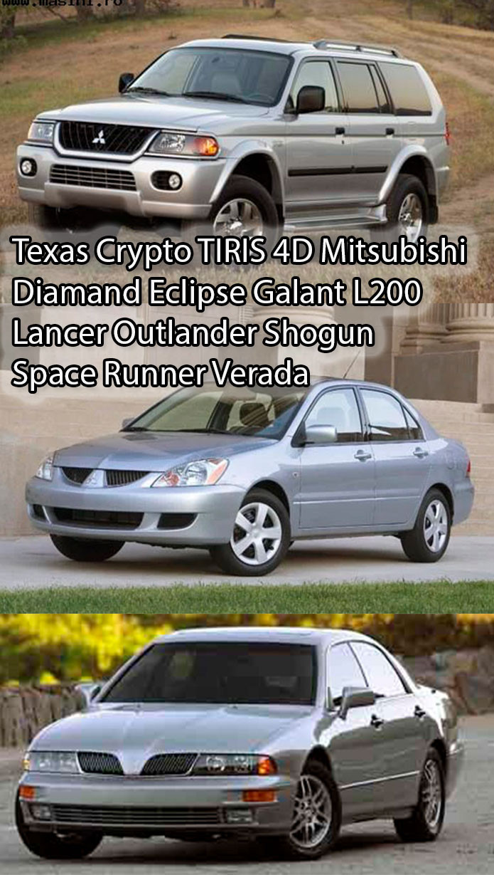 ID61 Mitsubishi 2.Texas Crypto TIRIS 4D. Підготовлений чип (Diamand Eclipse Galant L200 Lancer Outlander S