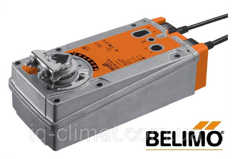 EF24A-SR-S2 Привід Belimo зі зворотною пружиною та аналоговим керуванням для повітряної заслінки 6 м²