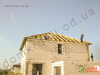 Монтаж керамической черепицы Tejas Borja  TB12 Red. 