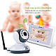 Відеоняня Baby Monitor дисплей 7 дюймів. AV-вихід. Під'єднання до ТВ, фото 9