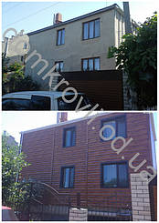 Монтаж металлического сайдинга blocke house
