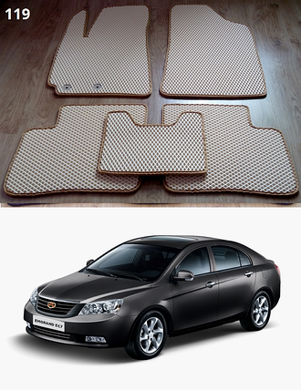 Килимки ЕВА в салон Geely Emgrand EC7 '11-, фото 2