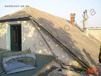 Монтаж кровли из кровельного профнастила ПК 20