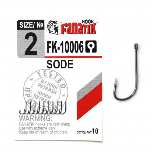 Крючок FANATIK FK-10006  SODE