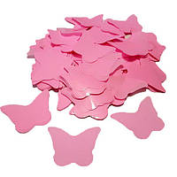 Конфеті метелика рожеві. Вага: 50 г.