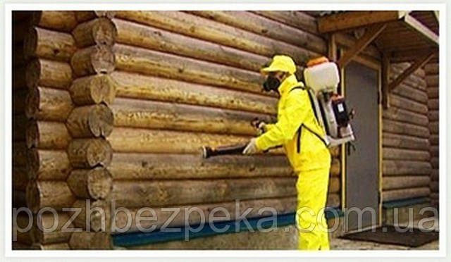 Просочення дерев'яних конструкцій