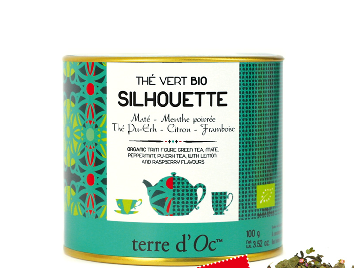 Органический зеленый чай для стройной фигуры,100г , Terre d'Oc - фото 1 - id-p528129732