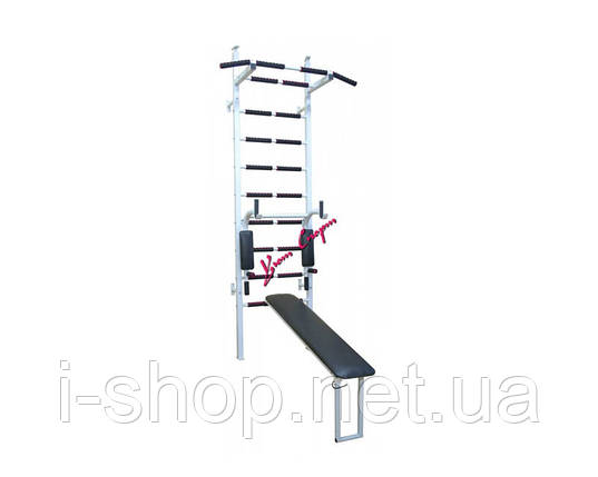 Шведская спортивная стенка «Fitness Pro» (White), фото 3