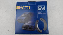 Колодка гальмівна задня москвич 412-2140 Ода орбіта Dafmi