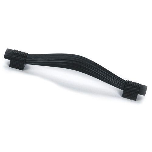 Ручка скоба сучасна класика ES7492-96-Black, матовий чорний, 96 мм