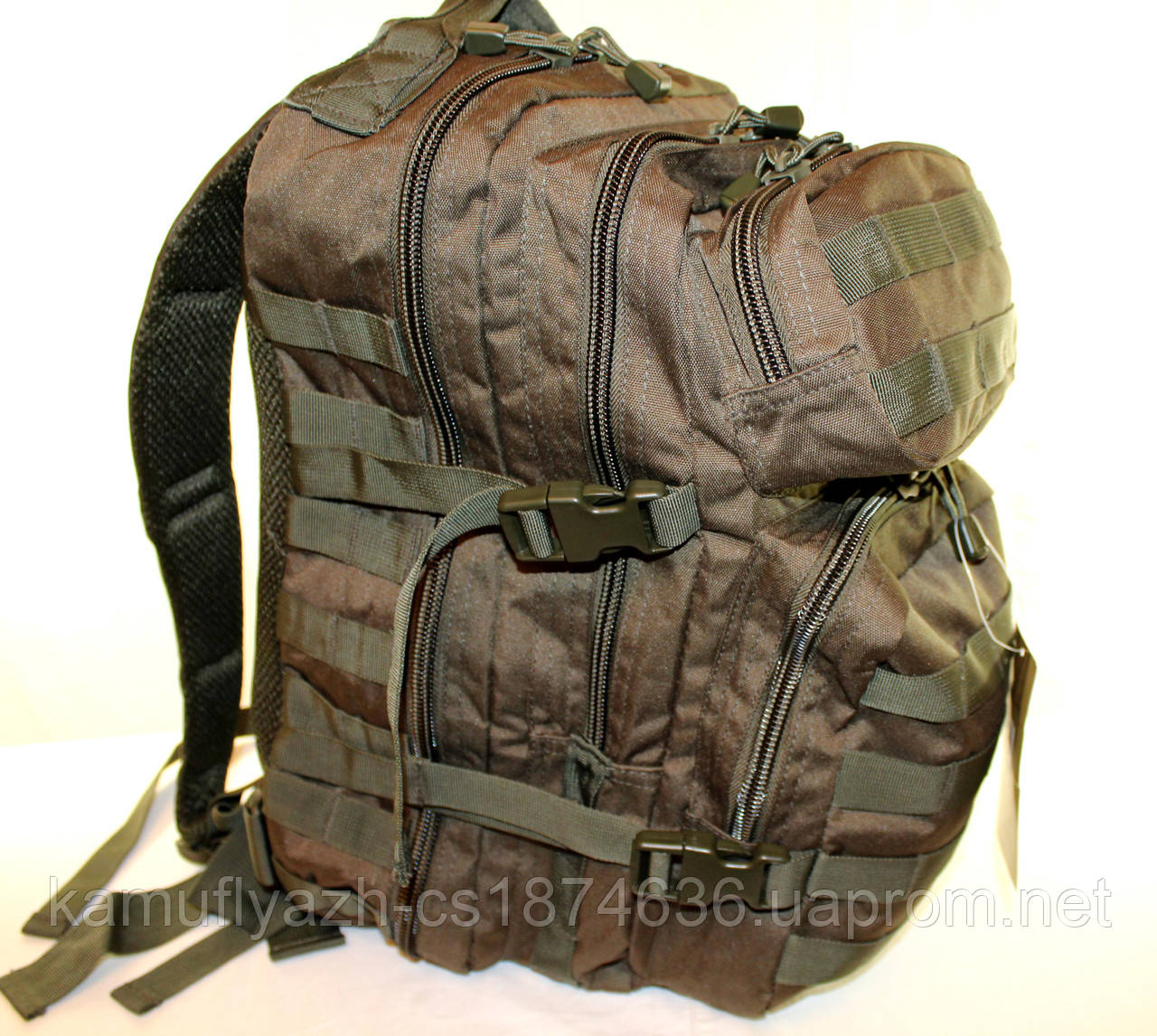 Рюкзак тактичний MIL-TEC 25 л олива,чорний, койот