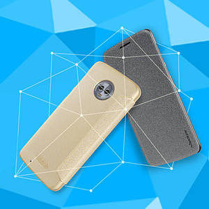 Шкіряний чохол Nillkin Sparkle для Motorola Moto G6 (2 кольори)