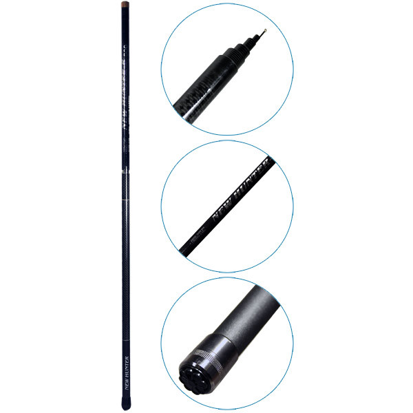 Телескопічне вудилище без кілець Globe New Hunter-В 4м