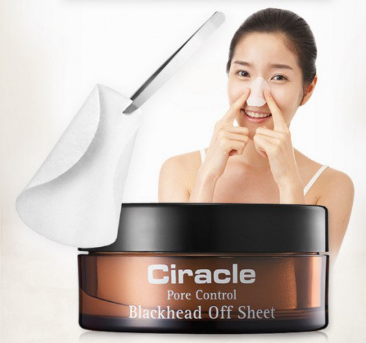 Серветки для видалення чорних крапок Ciracle Pore Control Blackhead Off Sheet 30 шт