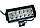 Світлодіодна фара AllLight C-36W 12chip CREE spot 9-30V нижній кріплення, фото 4