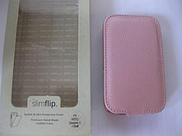 Чохол Vetti Craft Slim HTC Desire C /Golf Normal S pink