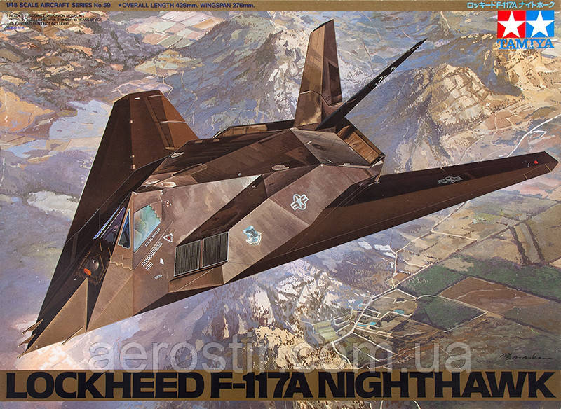 Lockheed F-117A NIGHTHAWK 1/48 TAMIYA 61059