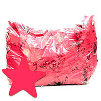 Конфеті-зірочки червоні. Вага: 50 г.