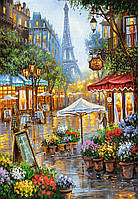 Пазлы Castorland 1000 элементов "Весенние цветы. Париж" (C-103669)