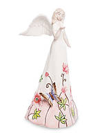 Фарфоровая статуэтка Ангел с бабочкой (Pavone) JP-764/ 8. Пасхальные сувениры