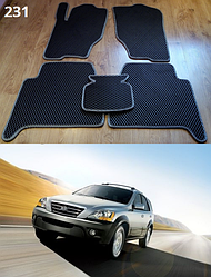 Килимки ЕВА в салон Kia Sorento '03-09 BL