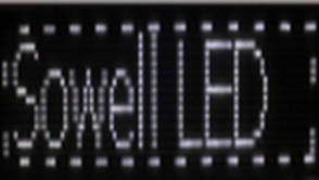 Біжучий рядок AT-6820W 68х20 см біла