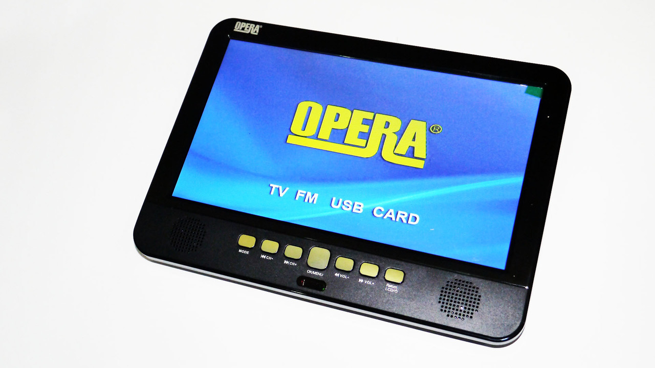 10" Портативний TV Opera NS-1001 USB+SD (без батареї)
