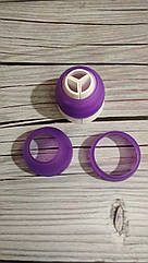 Потрійний перехідник для кондитерських мішків.